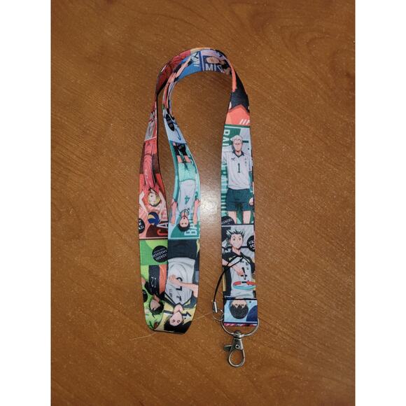 Best Japan Anime Series Haikyuu Characters Cell phone Holder Multicolor Lanyard - Picture 4 of 6